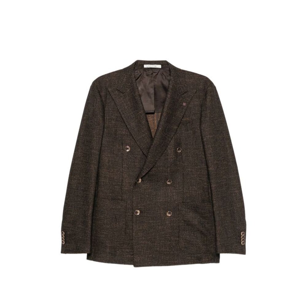 Tagliatore Brown Jackets - Blazers Men